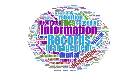 Records and Information Management .